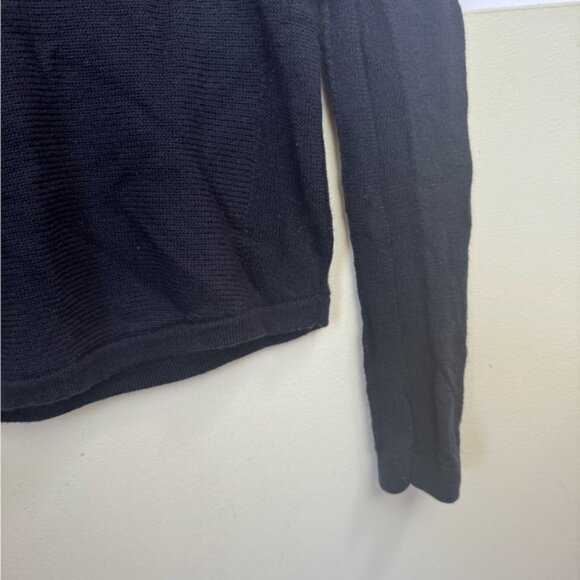 Lululemon Sit In Lotus Merino Wool Sweater Lightweight Knit Crew Top Minimal S - Picture 9 of 16